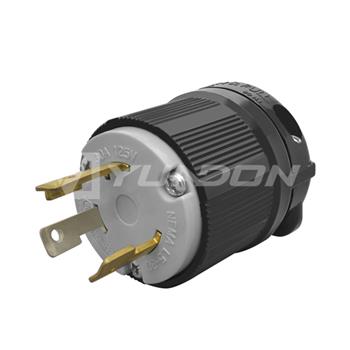 125v NEMA L5-30P Industrial Grade Locking Yuadon Nema plug